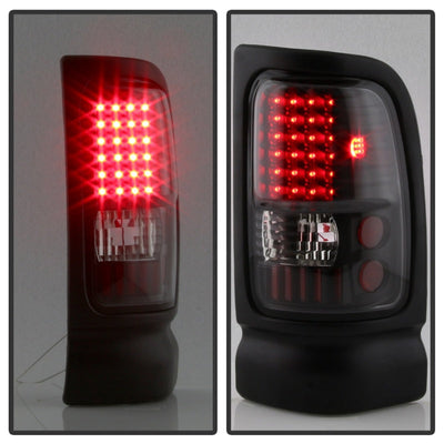 SPYDER Xtune Dodge Ram 1500 94-01 / Ram 2500/3500 94-02 LED Tail Lights Black ALT-ON-DRAM94-LED-BK 5012777