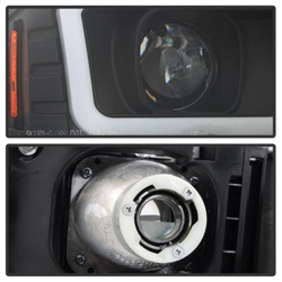 Spyder GMC Sierra 1500/2500/3500 99-06 V2 Projector Headlights - DRL - Black PRO-YD-CDE00V2-LB-BK 5084521