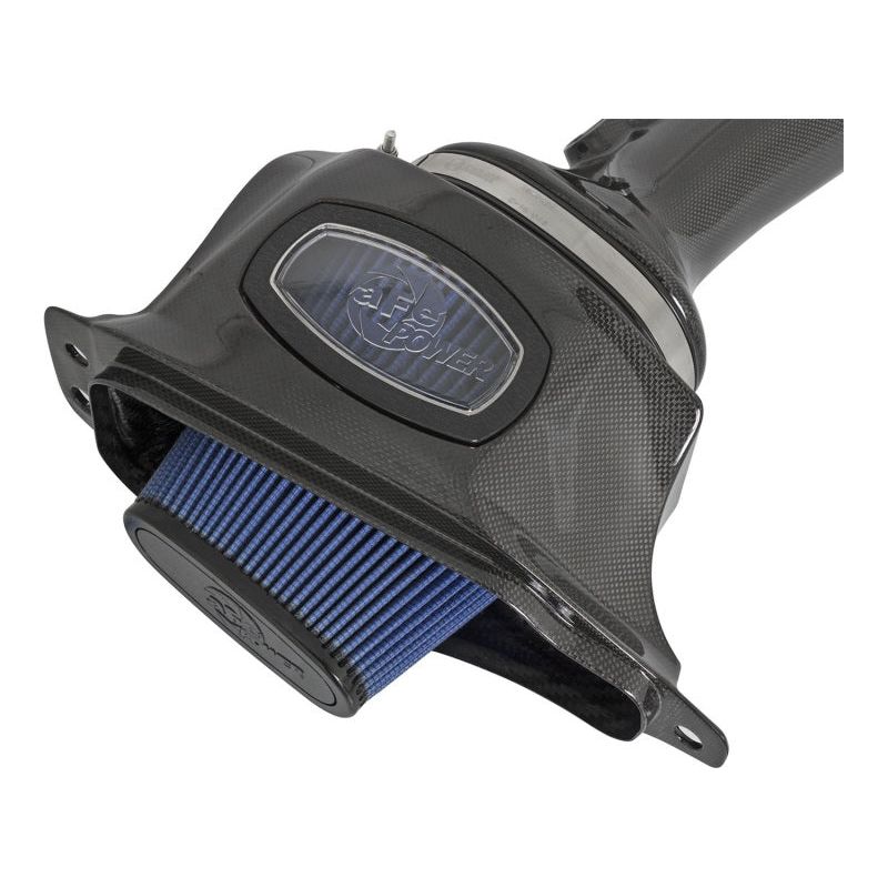 aFe Momentum Carbon Fiber Cold Air Intake System PDS/P5R 15-16 Chevrolet Corvette Z06 V8-6.2L