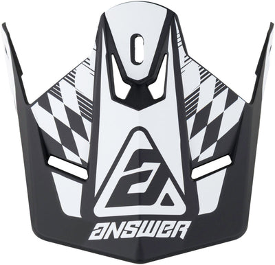 Answer AR1 Sweep Visor Black/WhiteYouth 442933