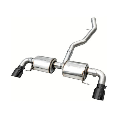 AWE 19-23 BMW 330i / 21-23 BMW 430i Base G2X Touring (Excl.Conv) Axle Back Exhaust - Diamond Black