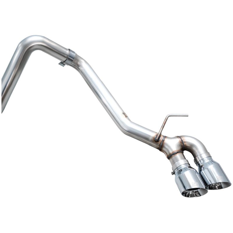 AWE Exhaust - 2024+ Toyota Tacoma Dual Chrome Silver Tips