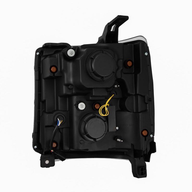 AlphaRex 16-18 Chevrolet Silverado 1500 NOVA-Series LED Projector Headlights Chrome