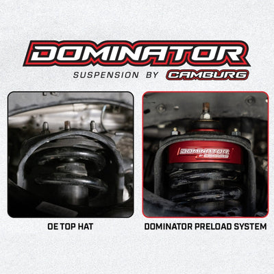 Camburg 2005-2023 Toyota Tacoma / 03-24 Toyota 4Runner Dominator Preload Spacer Kit