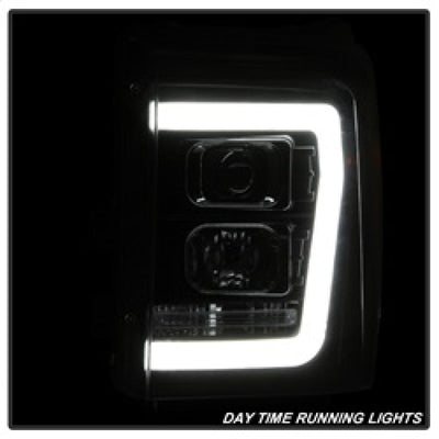 Spyder Ford F-250/F-350/F450 Super Duty 11-16 V2 Projector Headlights - Black (PRO-YD-FS11V2-LB-BK) 5084460