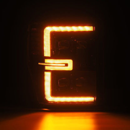 AlphaRex 08-10 Ford Super Duty/Excursion NOVA-Series LED Projector Headlights Alpha-Black