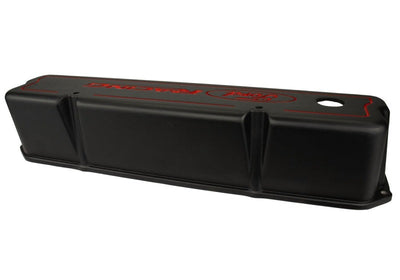 Ford 351C Aluminum Valve Cover Set - Black Finish FRDM6582-Z351B