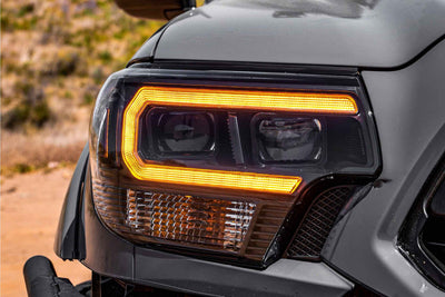 Morimoto Toyota Tacoma (12-15) XB Hybrid LED Headlights  - Amber DRL