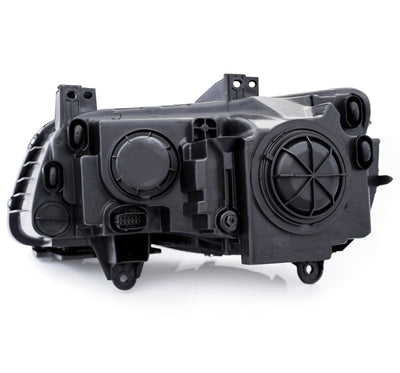 Anzo 2011-2014 Chrysler 300 Projector Headlights w/Plank Style Design Black