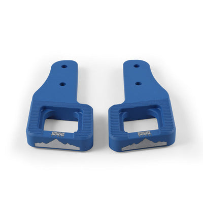 Borne Off-Road 2017+ Ford Raptor / 2009+ Ford F150 Borne Off-Road Billet Tow Hooks - Blue BNTH-F150-17BL