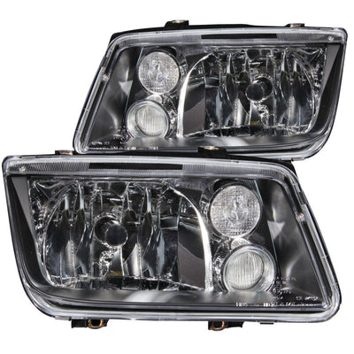 Anzo 1999-2005 Volkswagen Jetta Crystal Headlights Black w/o Bulbs