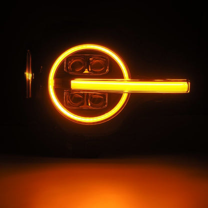 AlphaRex 21-23 Ford Bronco / 22-23 Bronco Raptor NOVA-Series LED Projector Headlights Black