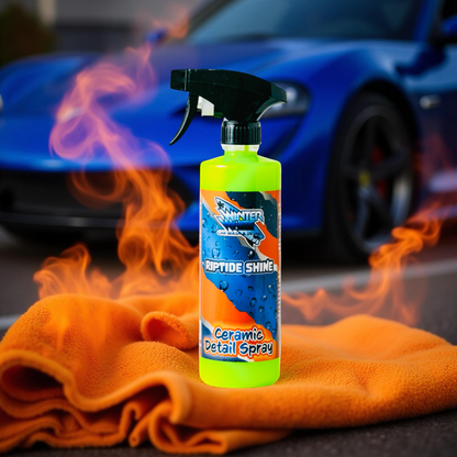 Riptide Ceramic Detail Spray, Shine and Protection for Vehicle Paint (16 Fl oz)