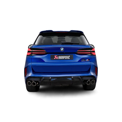 Akrapovic 2024+ BMW X5M / X6M (Face Lift) Slip-On Line (Titanium) w/Carbon Fiber Tips