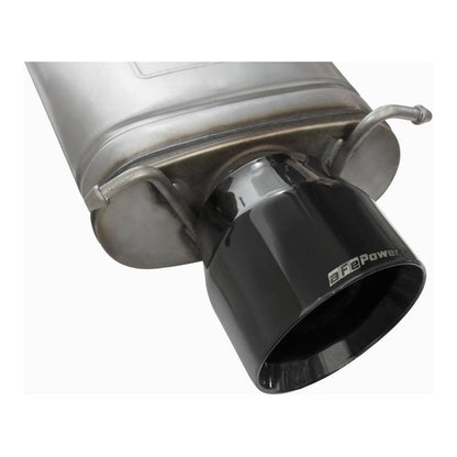 aFe Mach Force-Xp 3in CB Stainless Steel Dual Exhaust System w/ Black Tips 09-15 Cadillac CTS-V