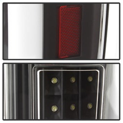 SPYDER xTune 17-18 Ford F-250 Super Duty (Excl LED Models) LED Tail Lights - Black (ALT-ON-FS17-LBLED-BK) 9041600