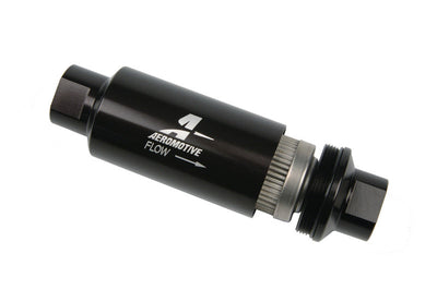 Aeromotive 100 Micron, ORB-10 Black Fuel Filter