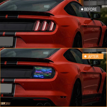 NTXGlow RGB Matrix Tail Lights (2015-2023 Ford Mustang)
