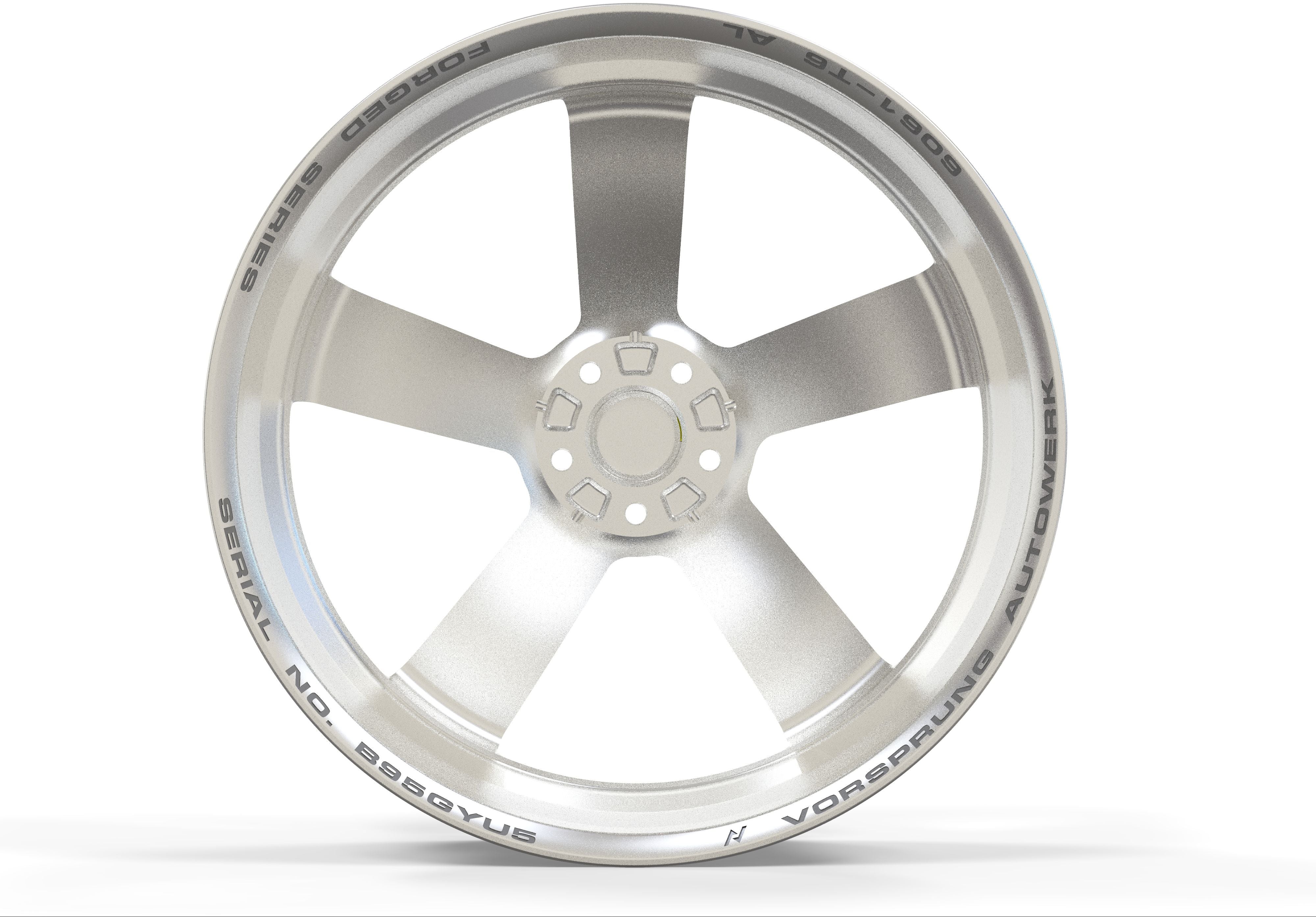 Audi Forged "Rotor" Style Wheels