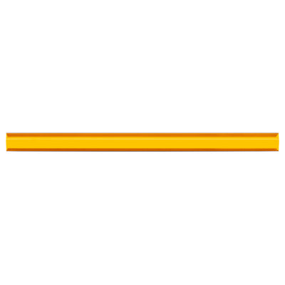 Borne Off-Road Light Bar Cover Single Row 40in Amber BNLT-COV-SS40YL