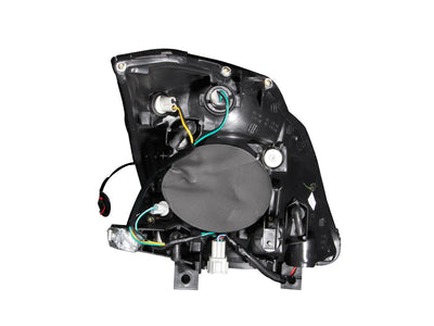 Anzo 2003-2005 Nissan 350Z Crystal Headlights Black