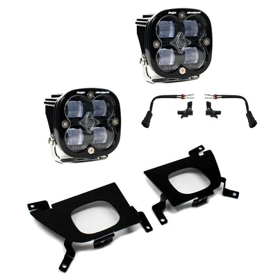 Baja Designs Chevy Squadron SAE Fog Pocket Light Kit - Clear