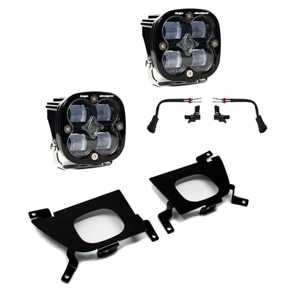Baja Designs Chevy Squadron SAE Fog Pocket Light Kit - Clear