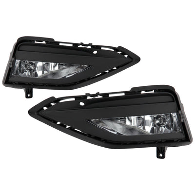 Spyder VW Jetta 19-20 OEM Style Fog Lights w/Universal Switch - Clear (FL-VJ2019-C) 5087164