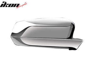 2010-2014 Ford Mustang Chrome 2PCS Side Rearview Mirror Cover Cap ABS