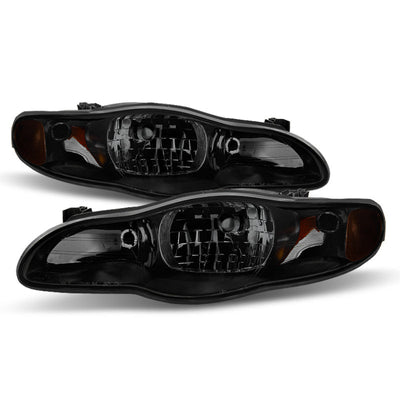SPYDER Xtune Chevy Monte Carlo 00-05 OEM Style Headlights Black Smoked HD-JH-CMC00-AM-BSM 9028939