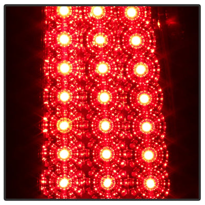xTune Chevy Silverado 1500/2500/3500 99-02 LED Tail Lights Red Clear ALT-ON-CS99-LED-RC
