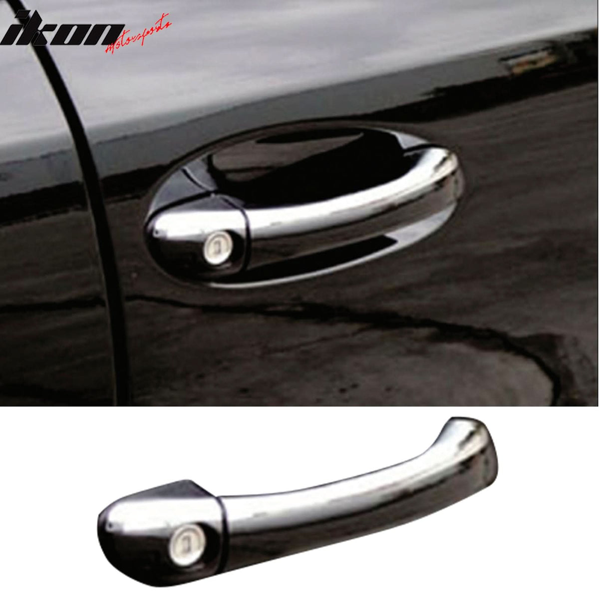 2001-2007 Benz W203 C-Class & W211 E-Class 4PCS Door Handle Cover ABS