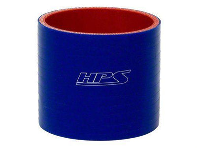 HPS 1-1/4" ID, 3" Length, Silicone Straight Coupler Hose, High Temp 4-ply Reinforced, 32mm ID, Blue