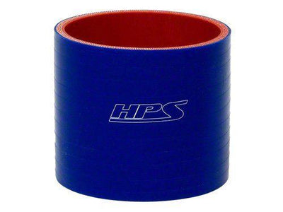 HPS 1-3/4" ID, 3" Length, Silicone Straight Coupler Hose, High Temp 4-ply Reinforced, 45mm ID, Blue