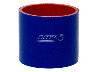 HPS 1-3/4" ID, 4" Length, Silicone Straight Coupler Hose, High Temp 4-ply Reinforced, 45mm ID, Blue