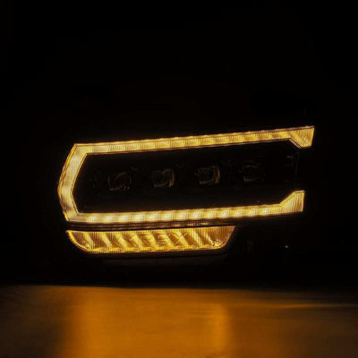AlphaRex 19-21 Ram 2500 NOVA LED Proj Headlights Plank Style Alpha Blk w/Activ Light/Seq Signal/DRL 880552 *Discontinued