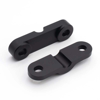 BLOX Racing 2-Pc Solid Shifter Bushing Kit Rear - Civic Integra - Black BXAC-00321-BK