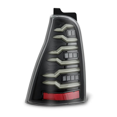 AlphaRex 03-09 Toyota 4Runner LUXX-Series LED Tail Lights Black Red