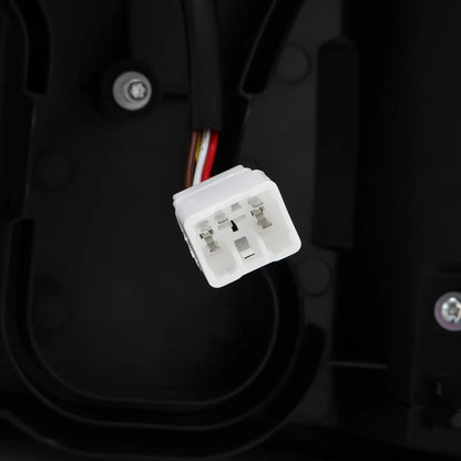 AlphaRex 03-09 Toyota 4Runner LUXX-Series LED Tail Lights Black Red