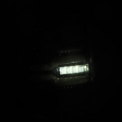 AlphaRex 03-09 Toyota 4Runner LUXX-Series LED Tail Lights Alpha-Black