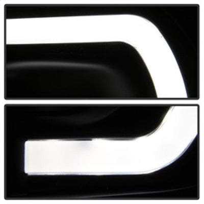 SPYDER xTune Toyota Tacoma 12-15 Headlights - Light Bar DRL - Black PRO-JH-TTA12-LBDRL-BK 9037542