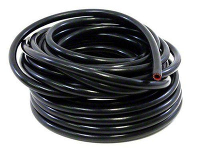 HPS 1" ID Black High Temp Reinforced Silicone Heater Hose Tubing, 25mm ID
