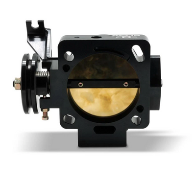 BLOX Racing 70mm Billet Throttle Body - Anodized Black BXIM-00217-BK