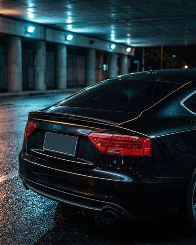 2009–2016 Audi A5 / A5 S-Line B8 8T Sportback Ducktail Rear Trunk Spoiler – Carbon Fiber