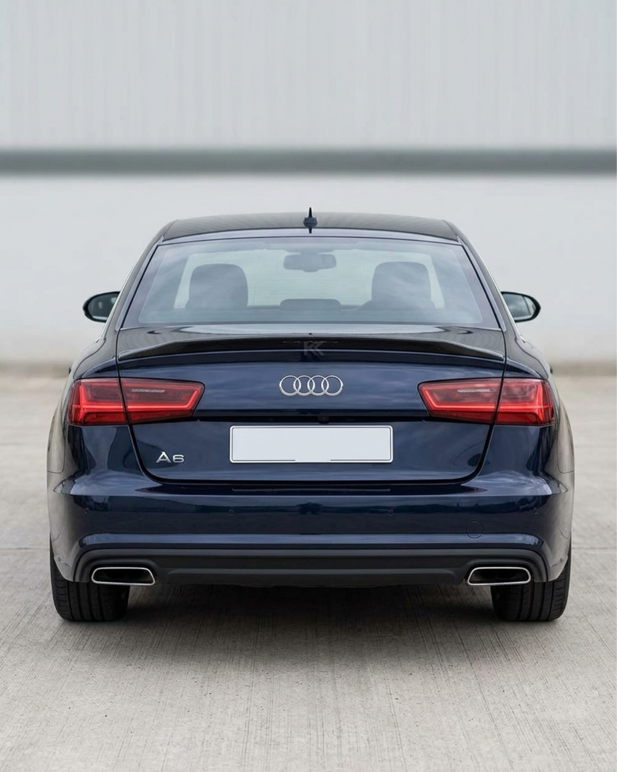 2012–2018 Audi A6 C7 4G Sedan Rear Trunk Spoiler – Carbon Fiber