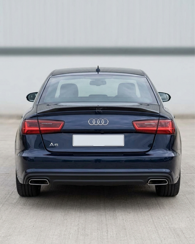 2012–2018 Audi A6 C7 4G Sedan Rear Trunk Spoiler – Carbon Fiber