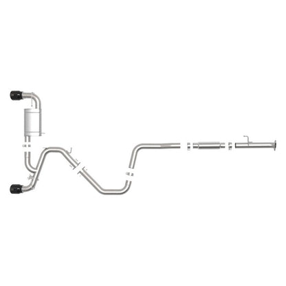 aFe Hyundai Veloster N 21-22 L4-2.0L (t) Takeda Cat-Back Exhaust System- Black Tips