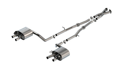 Borla 22-23 Kia Stinger 3.3L V6 Turbo 2.25in Pipe Dia Dual Split Rear Exit S-Type Cat-Back Exhaust 140936