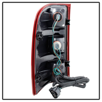 SPYDER Xtune GMC Sierra 07-13 OEM Tail Lights Dark Red ALT-JH-CSIL07-OE-RSM 9033100