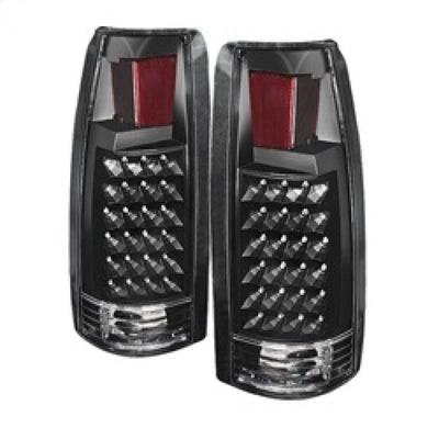 SPYDER Xtune Yukon Denali 99-00 LED Tail Lights Black ALT-JH-CCK88-LED-BK 9022449
